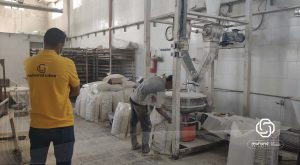 الک ارتعاشی ارد در کارخانجات صنایع غذایی